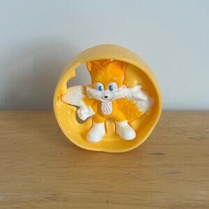 McDonald’s Happy Meal Sonic 3 Tails Yellow Roller Toy Action Figure